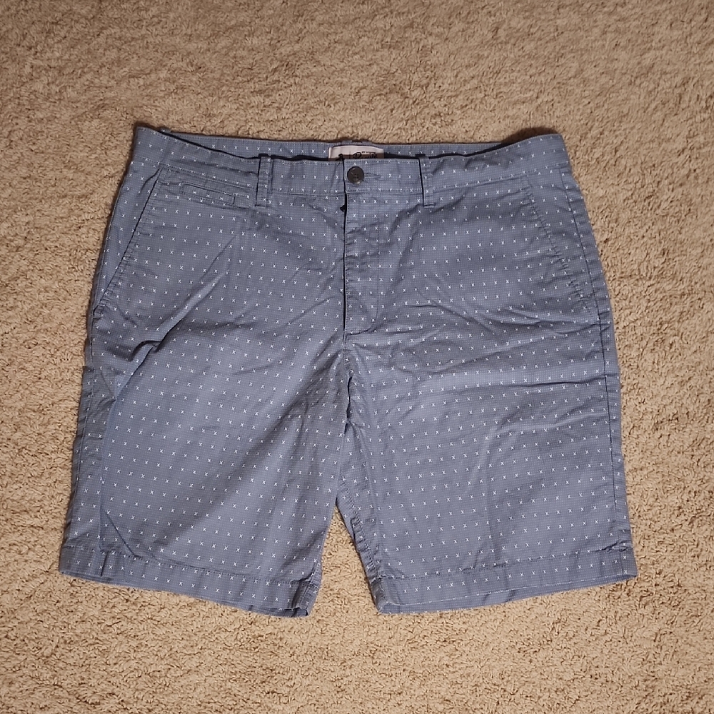 Original Penguin Light Blue Patterned Men's Shorts
